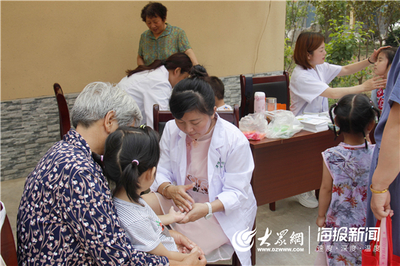 社区里的健康守护者——淄博万杰肿瘤医院儿科健康护航与推拿服务纪实